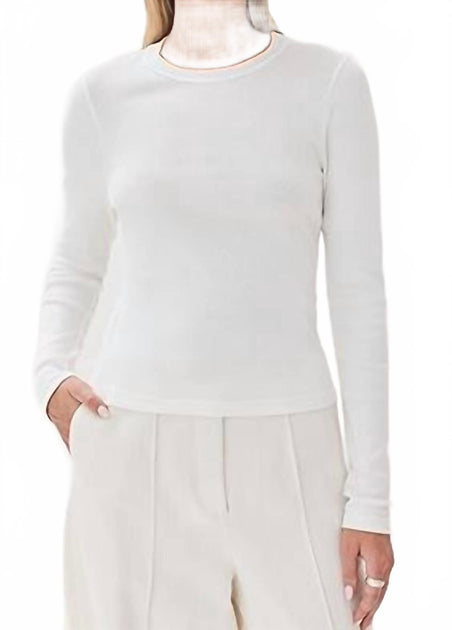 A.L.C. Ari Tee White Large 2