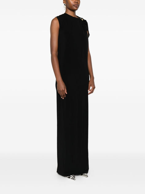 Jean Paul Gaultier Maxi Dress Black Medium 4
