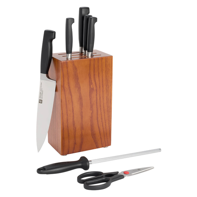 ZWILLING Four Star 7-piece Knife Block Set Brown 2
