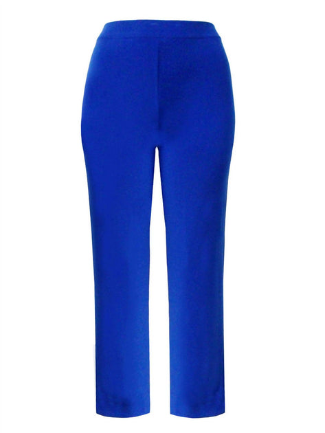 Valentina Soft Knit Pant Blue 1X 2