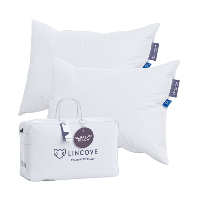Lincove Signature Down Pillow White 2-Pack 2