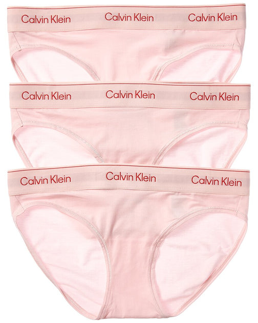 Calvin Klein 3pk Bikini Pink Small 2