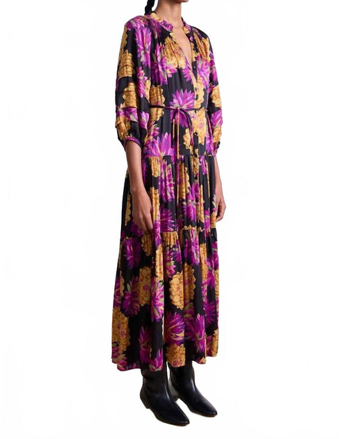 Apiece Apart Noto Maxi Dress Multi XSmall 4