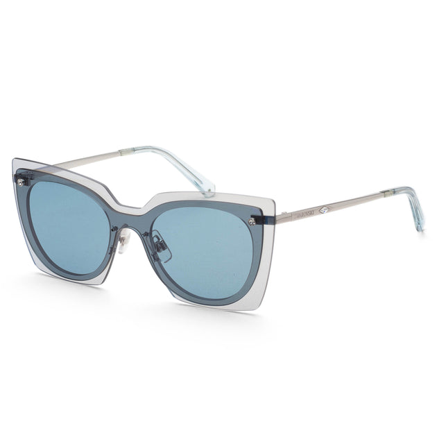 Swarovski SK-0201-16V Sunglasses Blue 99mm 3