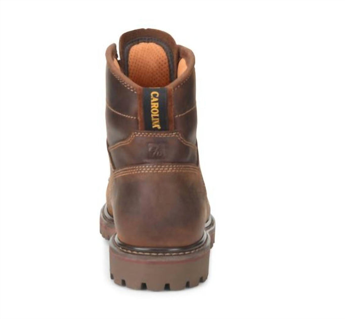  Carolina Men's Comp-Toe Waterproof Pillow Cushion Work Boot Cigar US 9.5 3