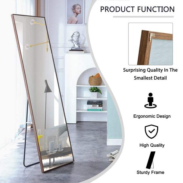 Streamdale Full-length Wood Frame Mirror 4