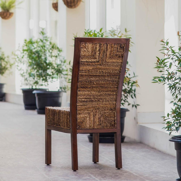 International Caravan Dallas Dining Chair Brown 2