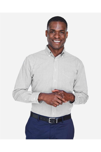 Devon & Jones Crown Collection Dress Shirt Grey XLarge 4