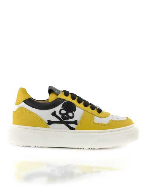 Philipp Plein Box Sole Lace Embroidery Skull Sneakers Multi EU 26 3