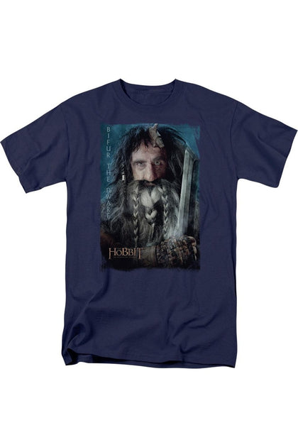 Gildan The Hobbit Bifur T-Shirt Blue Small 2