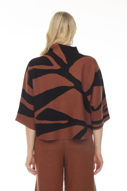 Joseph Ribkoff Strickpullover mit Animal-Print 3