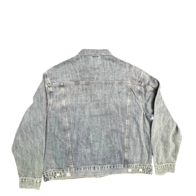 YoungLA Classic Denim Jacket Grey Medium 3