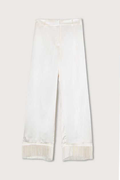 Officine Générale Jolen Pants Ecru 34 4