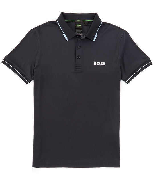 Hugo Boss Paul Pro Polo Shirt Dark Blue Large 2
