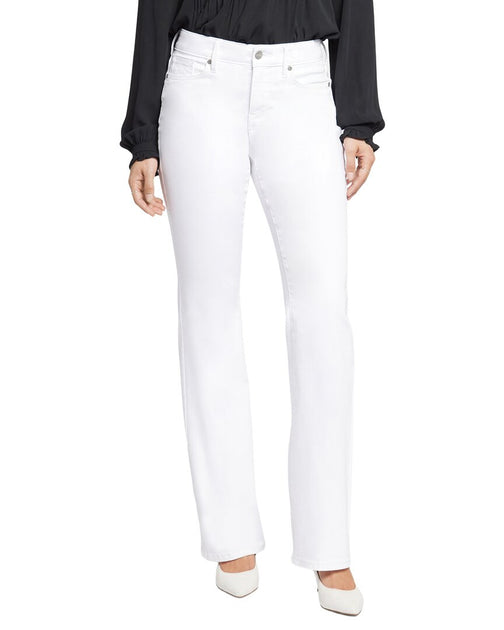NYDJ Blake Slim Jean White US 00 Petite 2