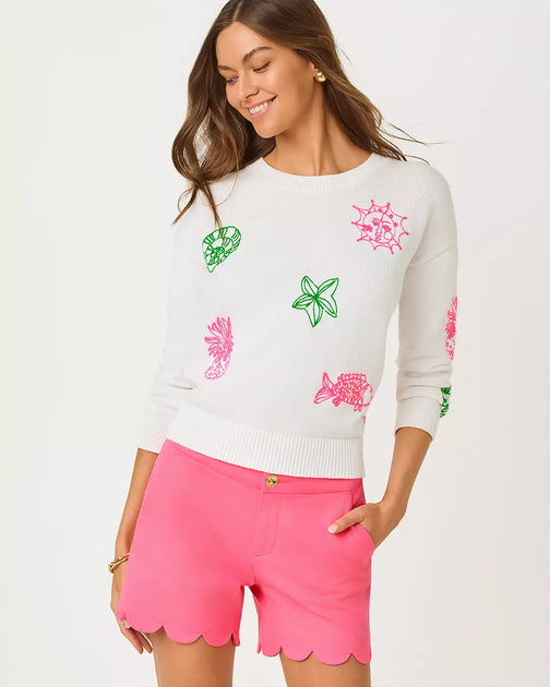 Lilly Pulitzer Buttercup Mid Rise Short Multi US 4 2