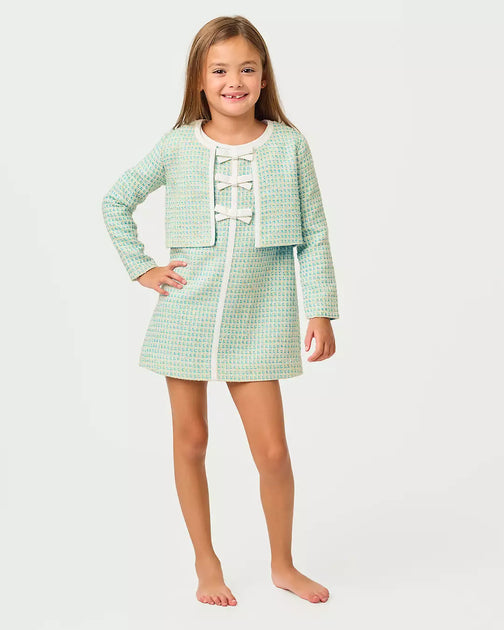 Lilly Pulitzer Mini Rohana Girls Jacket Multi US 4 2