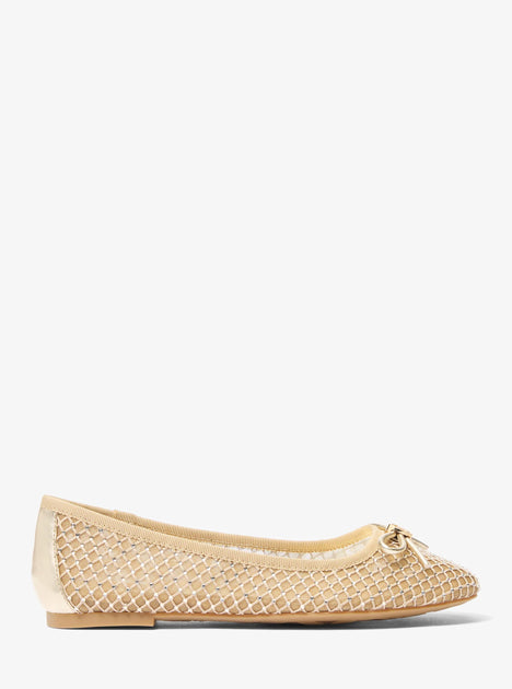 Michael Kors Savannah Ballet Flat Beige US 8.5 3