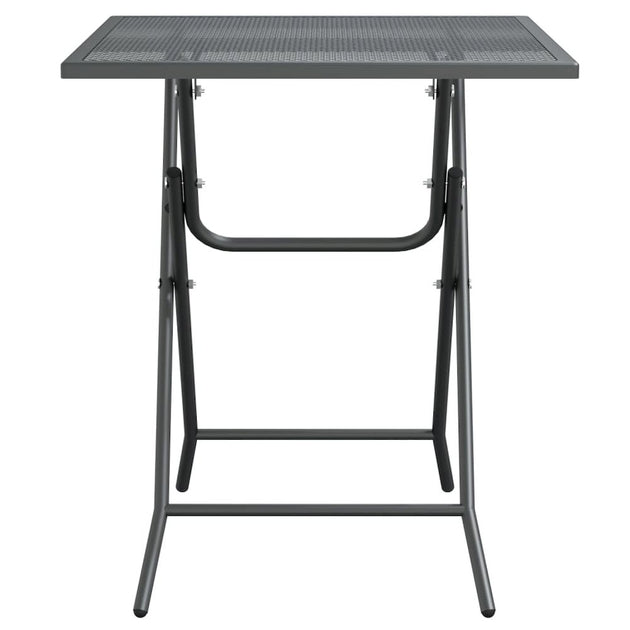vidaXL Patio Table Anthracite 4