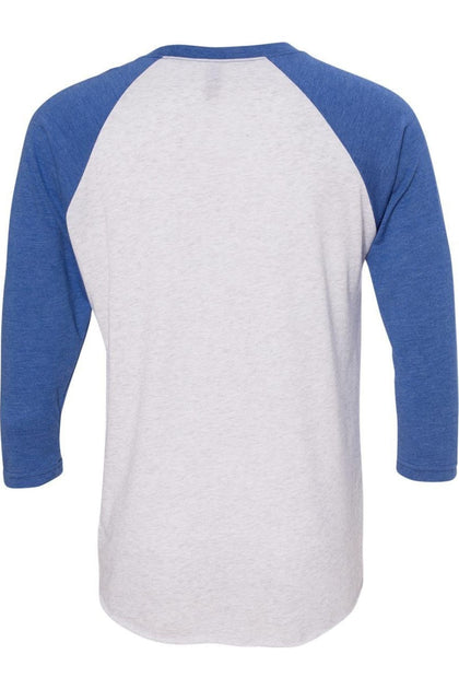 Next Level Unisex Triblend Three-Quarter Raglan T-Shirt Multi XLarge 3