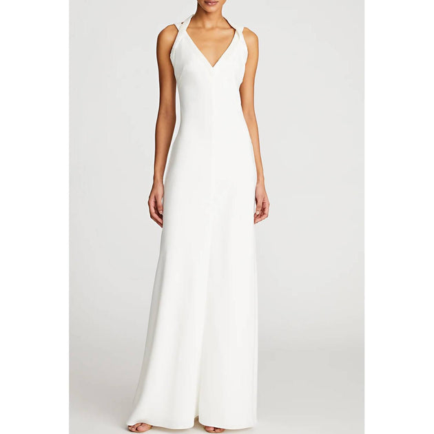 Halston Heritage Allison Gown White US 0 2