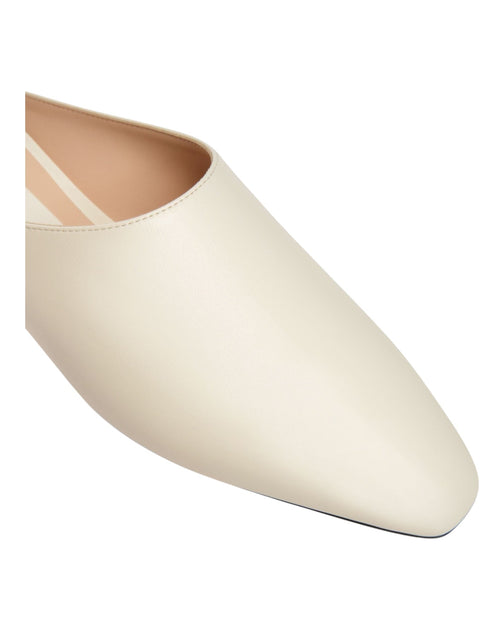 Bally Nara 6303413 Women's Flat Pumps Bone US 8.5 3