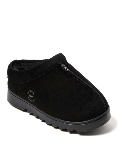 Dearfoams Doreen Clog Slipper Black US 6 3
