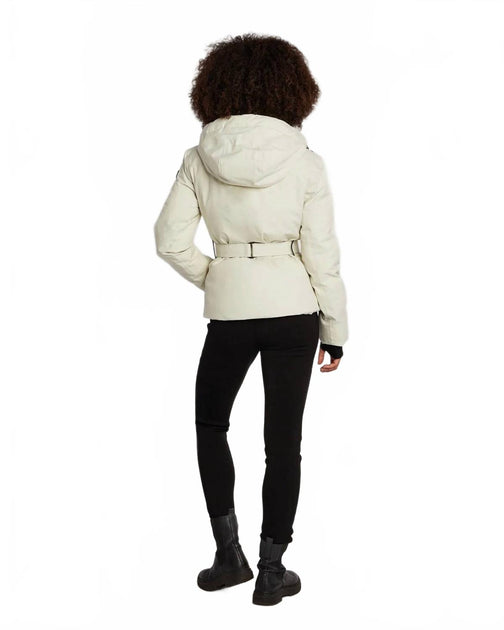 Erin Snow Diana Insulated Ski Jacket Beige US 10 4