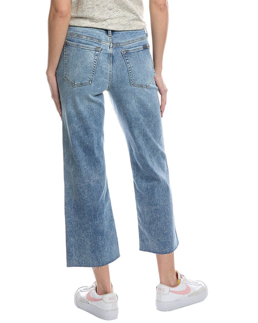 7 For All Mankind Alex Crop Jean Blue 24 3