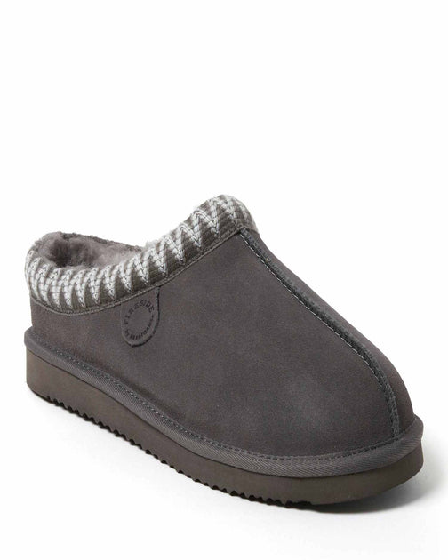 Dearfoams Grafton Slipper Green 12 3