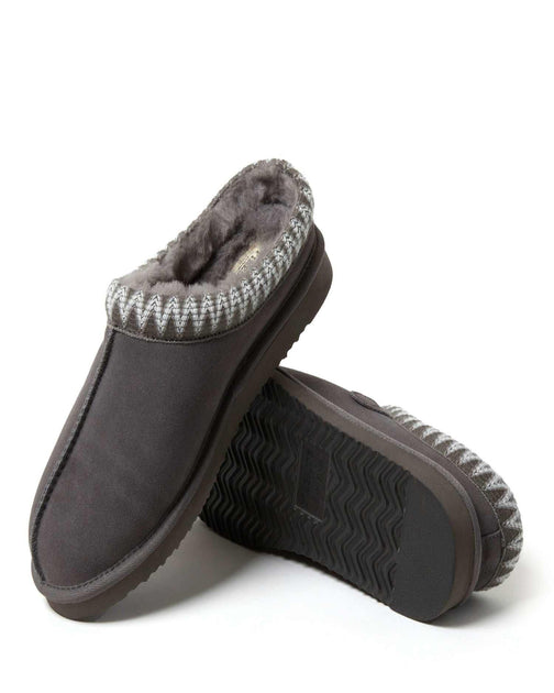 Dearfoams Grafton Slipper Green 12 5