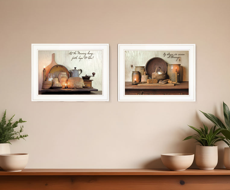 Hivvago By Grace 1 Framed Print White 15x19 2