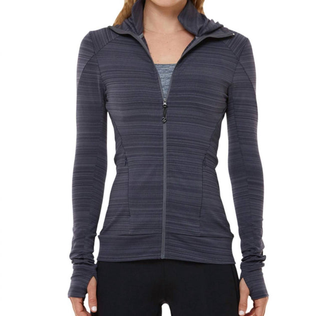 Shape Active Element Run Hoodie Blue Small 2