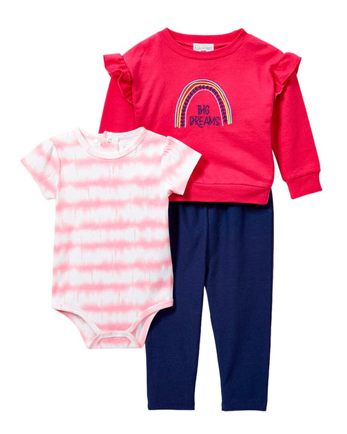 Quiltex Big Dreams 3pc Hanging Set Blue 3-6 Months 3