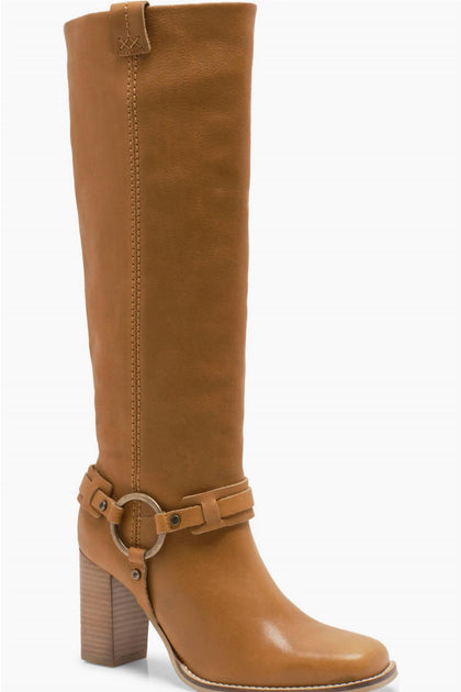 Free People Heidi Harness Tall Boot Brown US 6 2
