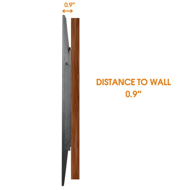 MegaMounts Fixed Wall Mount Black 4