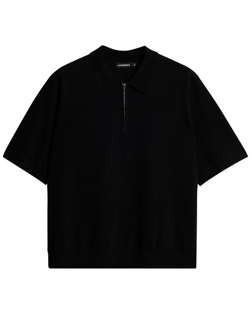 p(R)ojectR® Knit Polo Shirt J.Lindeberg Tyler Quarter Zip Knit Polo | ShopSimon
