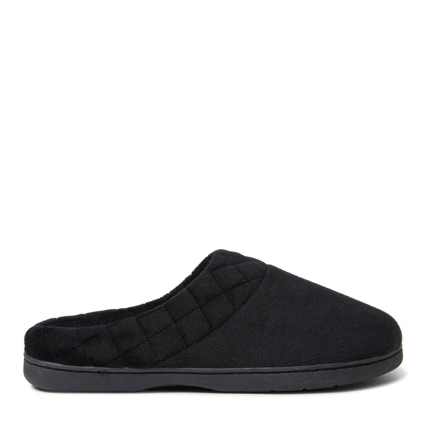 Dearfoams Darcy Clog Slipper Black Small 4