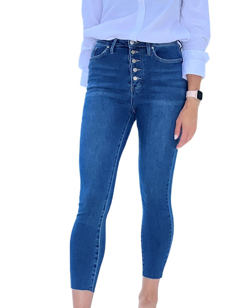 YMI Monica Skinny Jean Blue 30 2