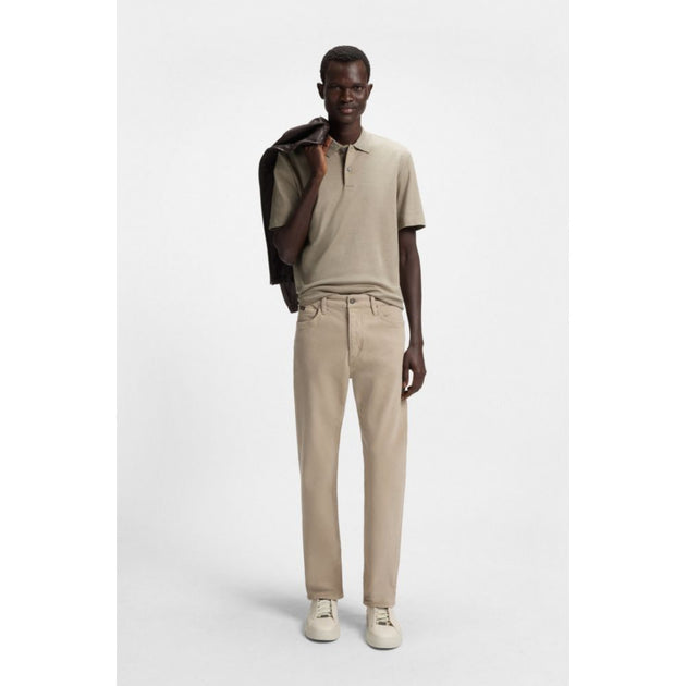 Boss Regular-fit Polo Shirt Beige Large 3