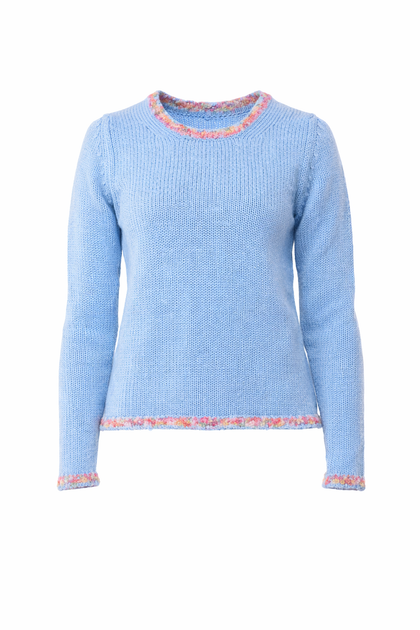 Fabrizio Del Carlo Sweater Blue Large 2