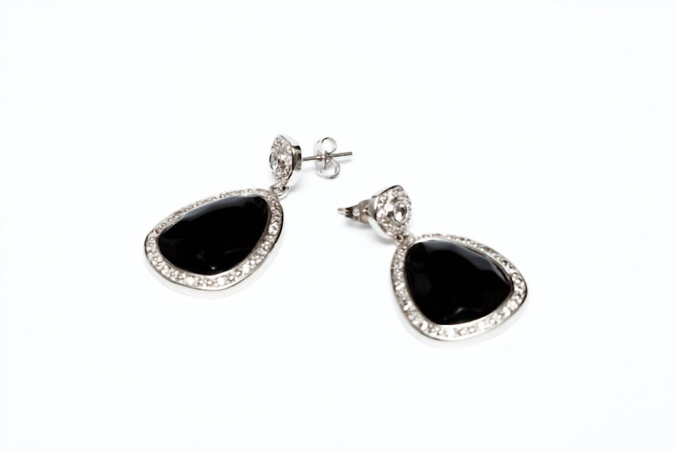 Avenue Chic Petite Nugget Earrings Black One Size 3