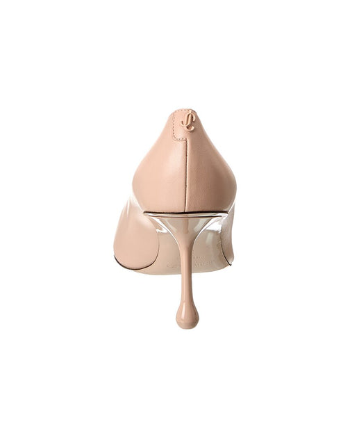 Jimmy Choo Ixia 80 Pump Beige EU 40 4