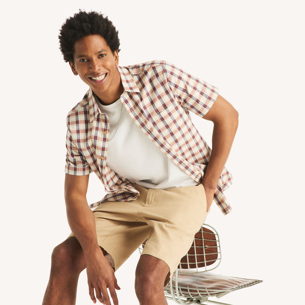 Nautica Plaid Shirt Multi Small 4