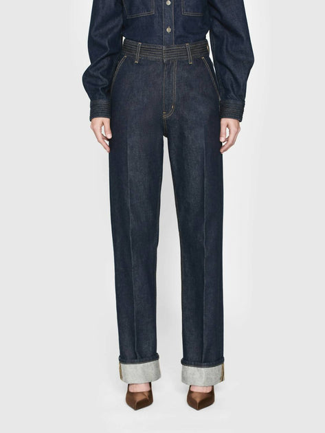 FRAME Trapunto Trouser Blue 28 2