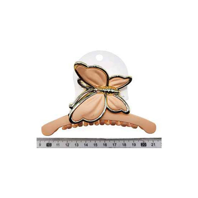 FASHNZFAB Butterfly Accent Hair Claw Clips Multi 4