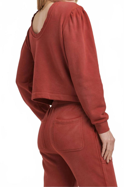 Dear John Denim Raya Sweatshirt Rot Small 4