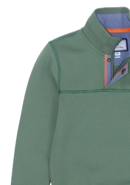 Properly Tied Kennedy Pullover Green 2T 3