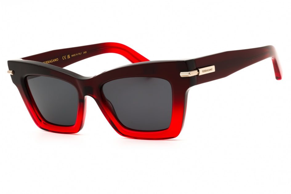 Salvatore Ferragamo SF2031S 615 Gradient Dark Red Transparent