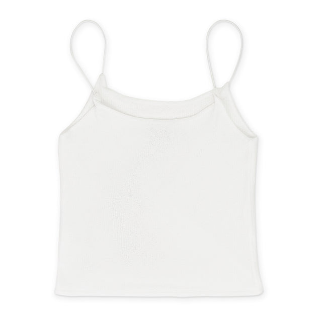 Rhude Sheer Rib Knit Tank Top White XLarge 3